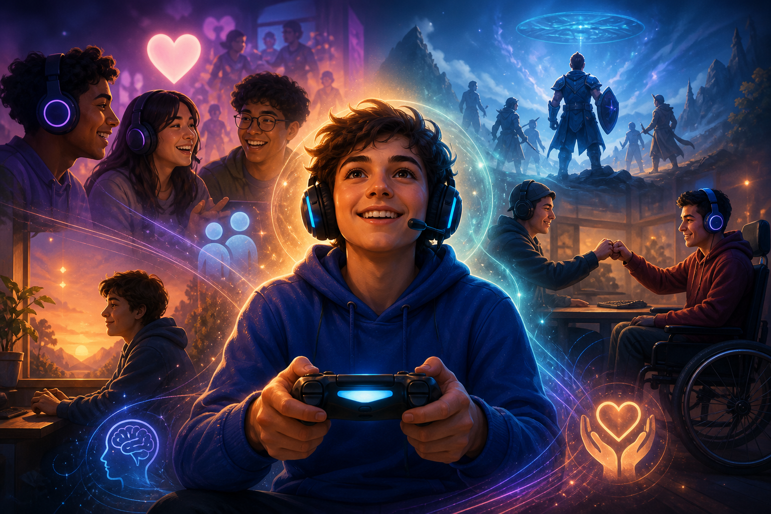 genU Gamer program: The life-changing impact of gaming on social skills and mental health for NDIS participants