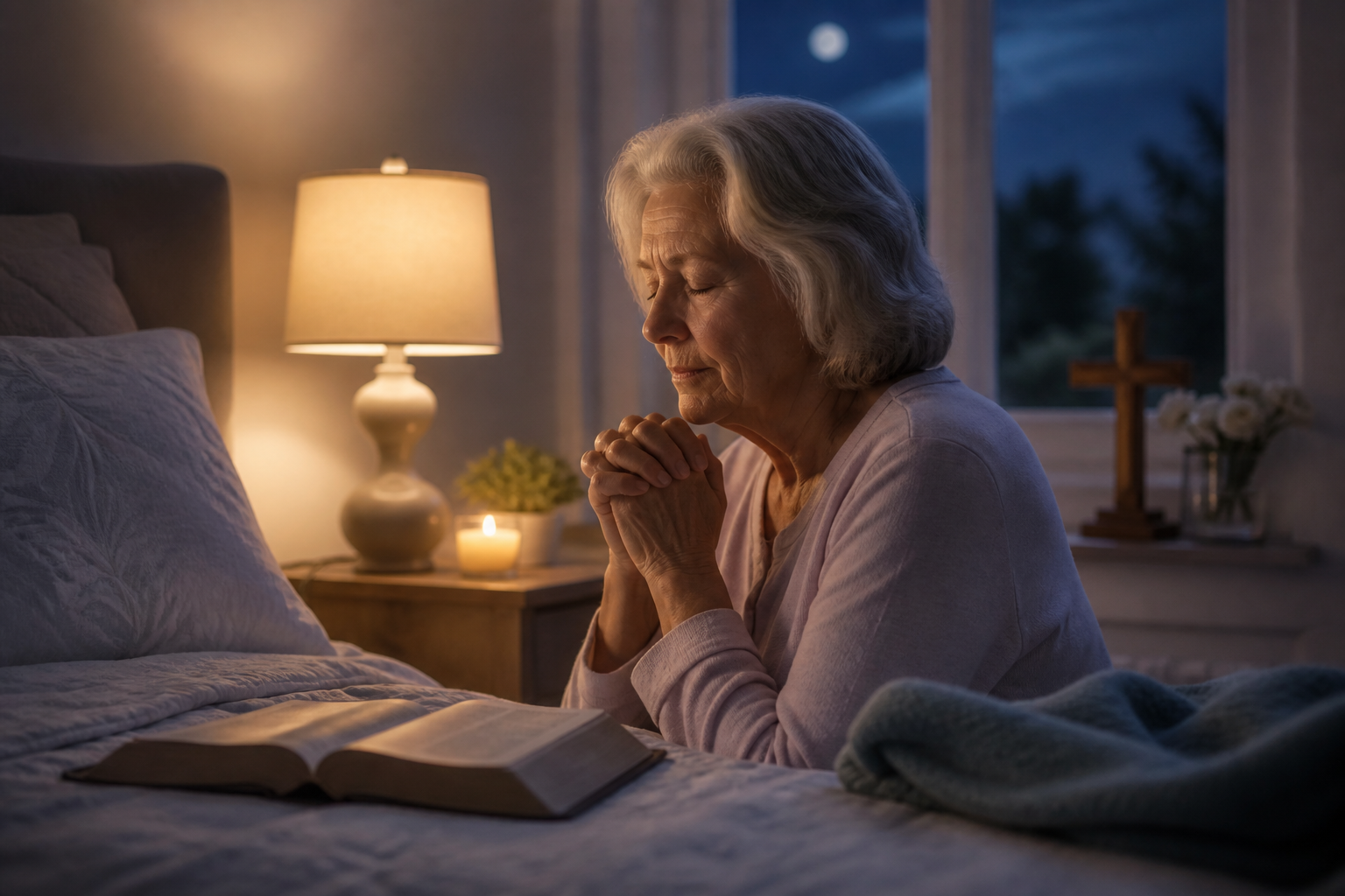 Unlock Peaceful Nights: 5 Faith-Based Strategies for Christians Over 50 Battling Nighttime Anxiety