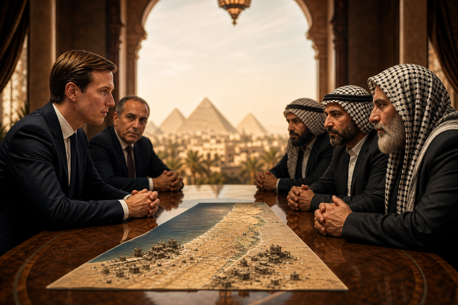 Kushner meets Hamas leaders in Egypt to push Trump’s Gaza plan | Israel-Palestine conflict News