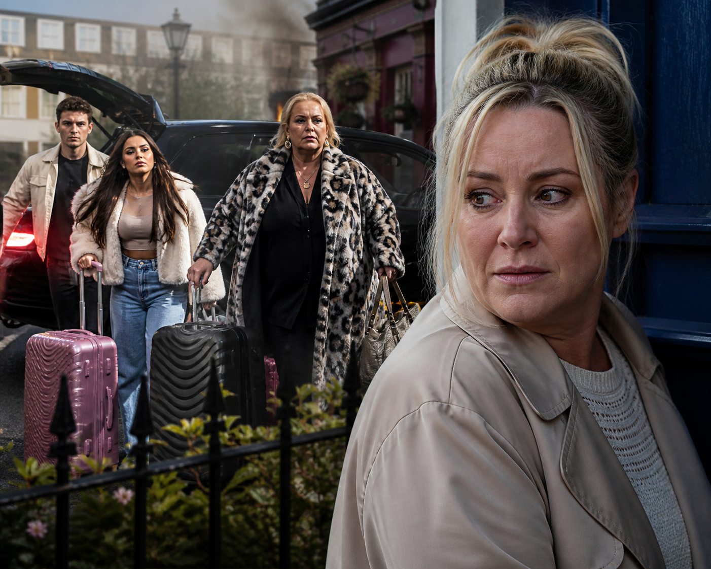 EastEnders reveals chaotic arrival story for Nicola's family in iPlayer release