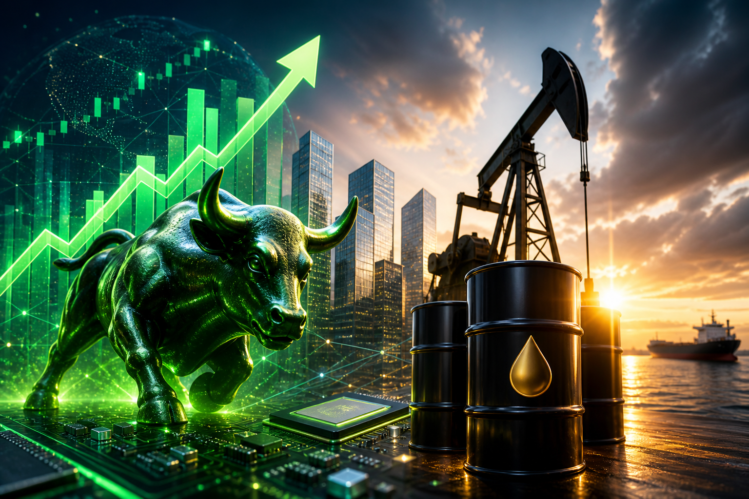 Stock Market Today: Tech Stocks Set to Gain, Oil Inches Up — Live Updates - WSJ