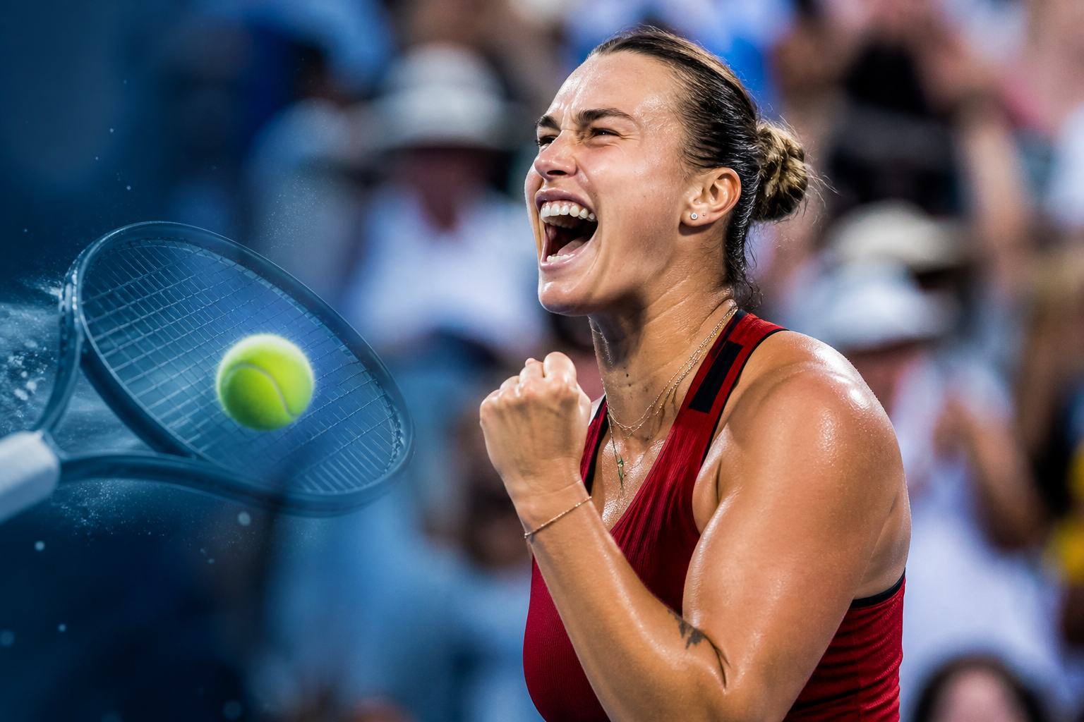 Tennis: Sabalenka squeezes out win on sixth match point in Cincinnati - ABS-CBN