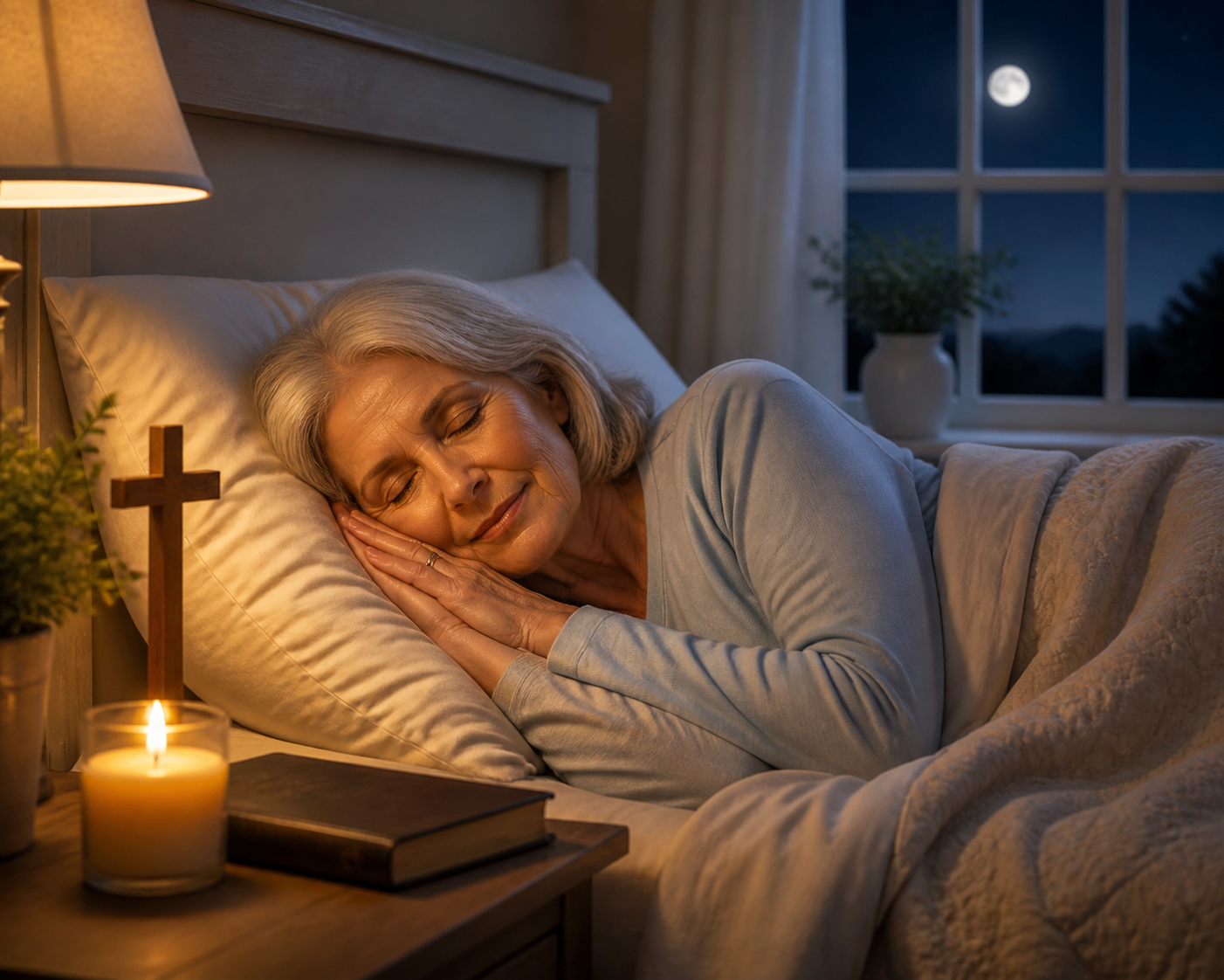 Find Peaceful Sleep: How Christians Over 50 Can Calm Nighttime Anxiety and Embrace Rest