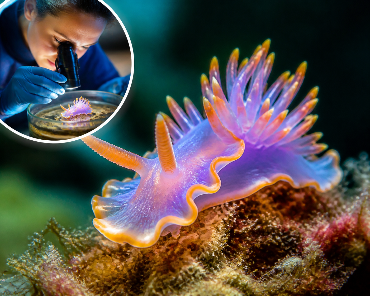 'Unmissable' sea slug could be new species - BBC