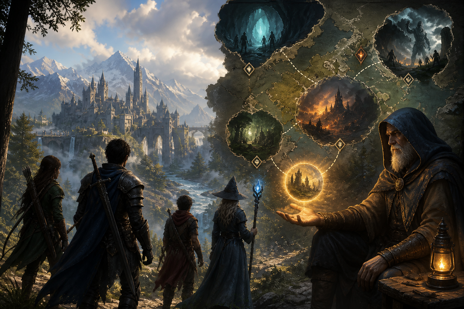 Build your world’s lore with a captivating side quest : NPR