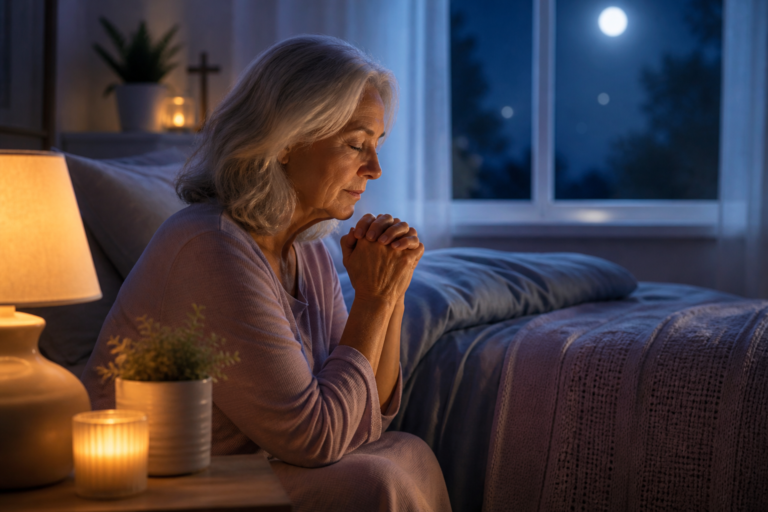 Unlock Peaceful Nights: How Prayer Can Calm Your Racing Thoughts and Alleviate Anxiety After 50