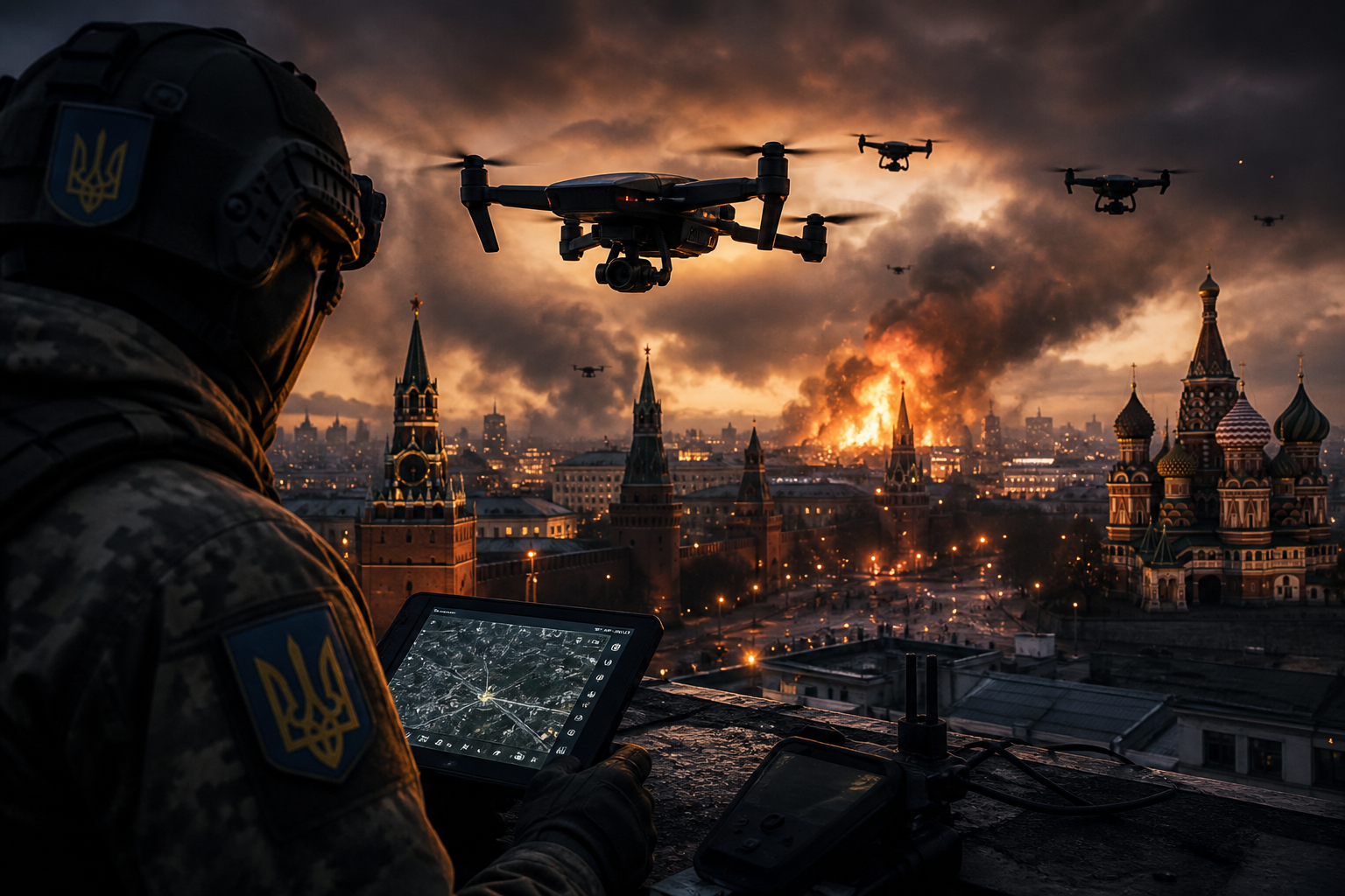 Elite Ukrainian drone unit brings the war to Moscow's doorstep