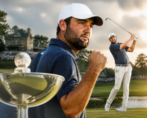 2026 BMW Championship: Scottie Scheffler rebounds on back nine to card 65 at Bellerive