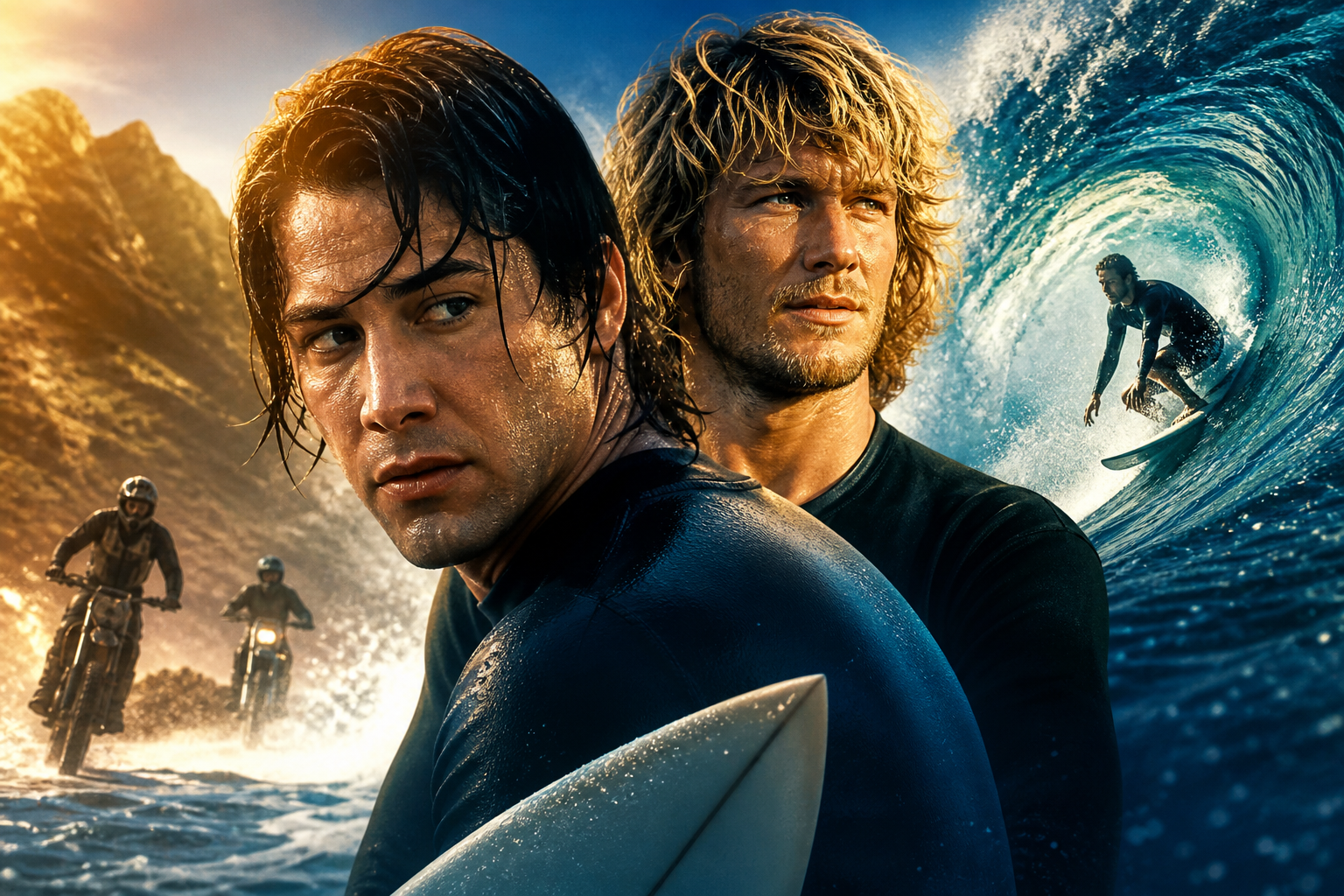 ‘Point Break’: The Totally Tubular Ride With High-Voltage Buddy Chemistry - The New York Times