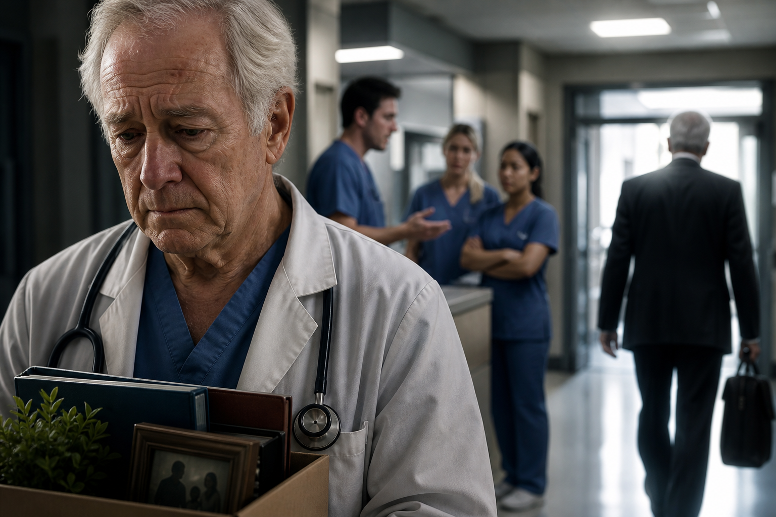 70-year-old physician was told hospital staff needed to ‘get younger.’ Then he was fired, he claims. - NJ.com