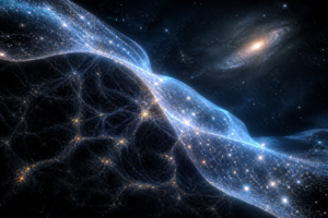 A ghostly ribbon of stars reveals hidden dark matter
