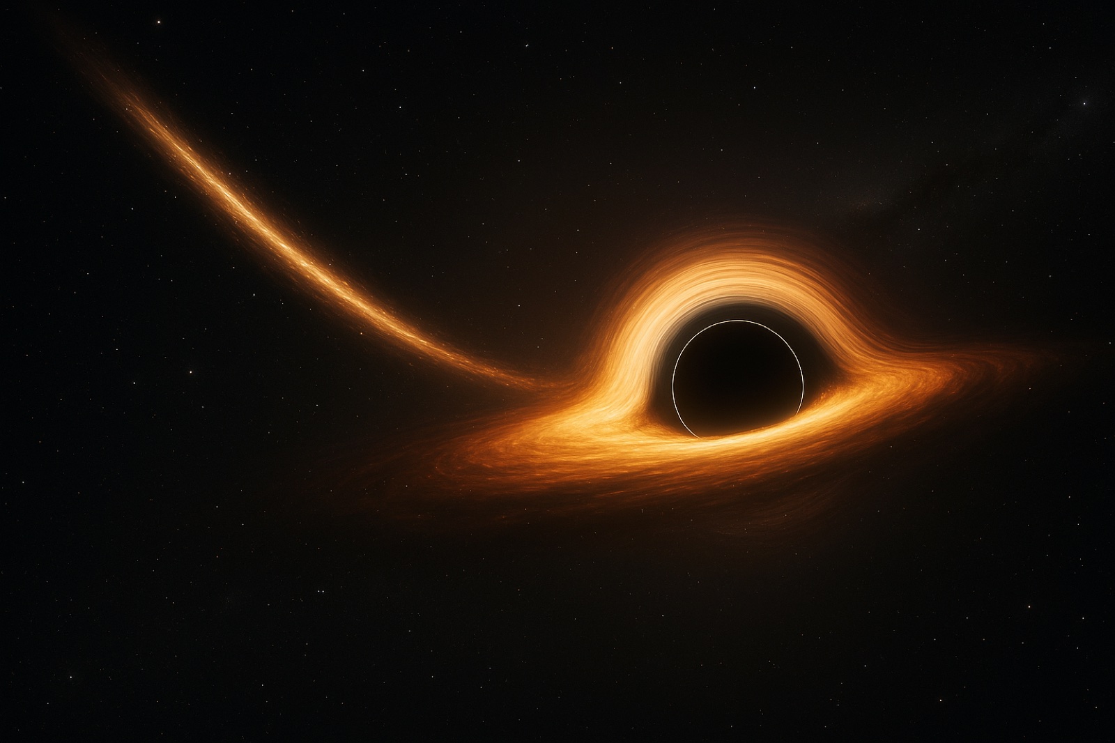 The Black Hole That Hid for 30,000 Years — Until It Ate a Star