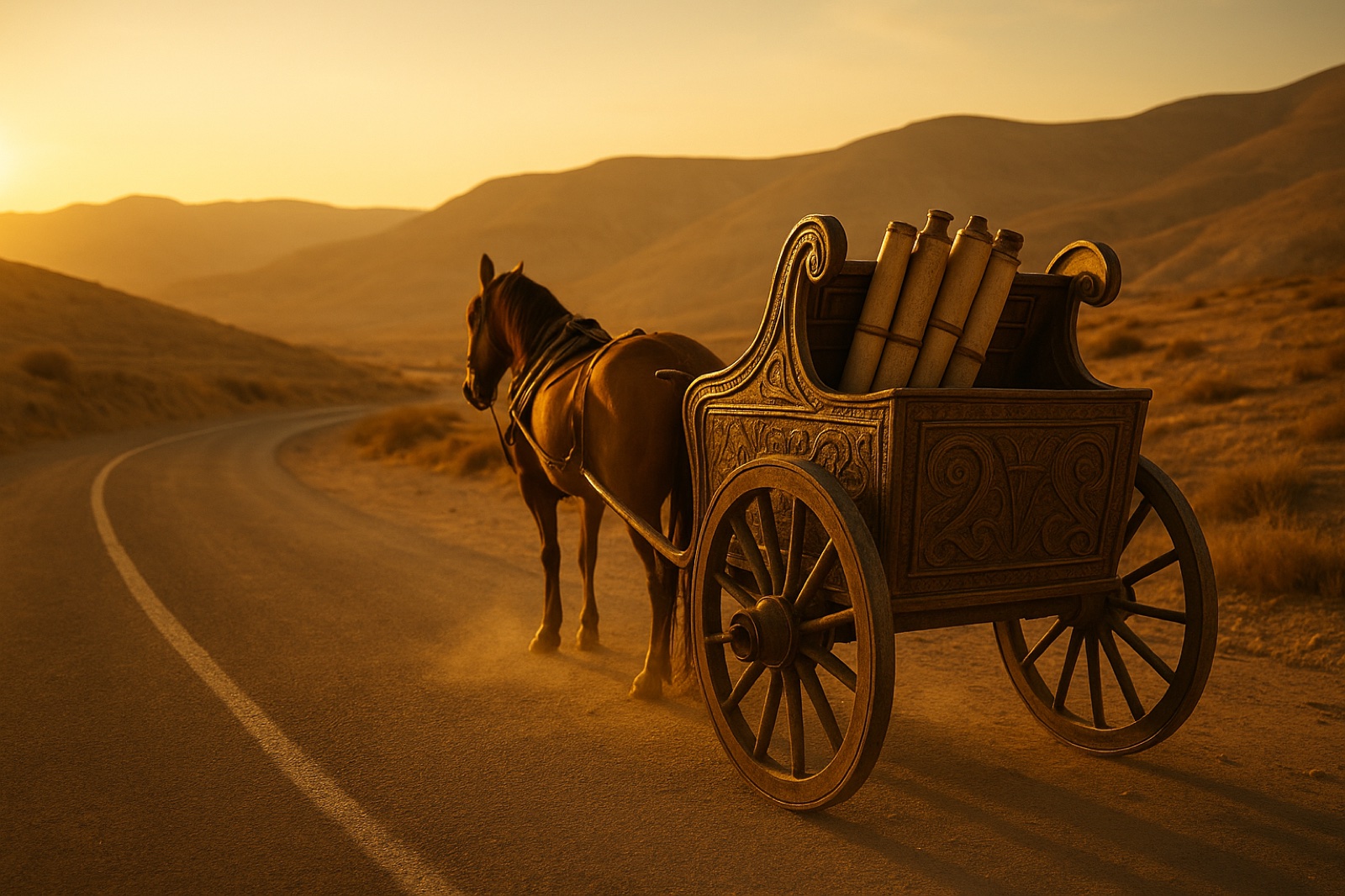 The Ethiopian Eunuch Was Reading Alone and Understood Nothing — God Was Already Sending Help