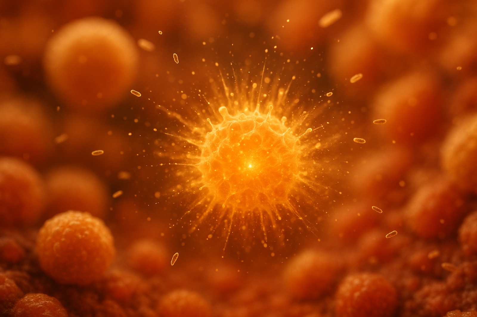 Scientists Just Found an Immune Cell That Explodes to Save Everything Around It — Then Disappears Completely