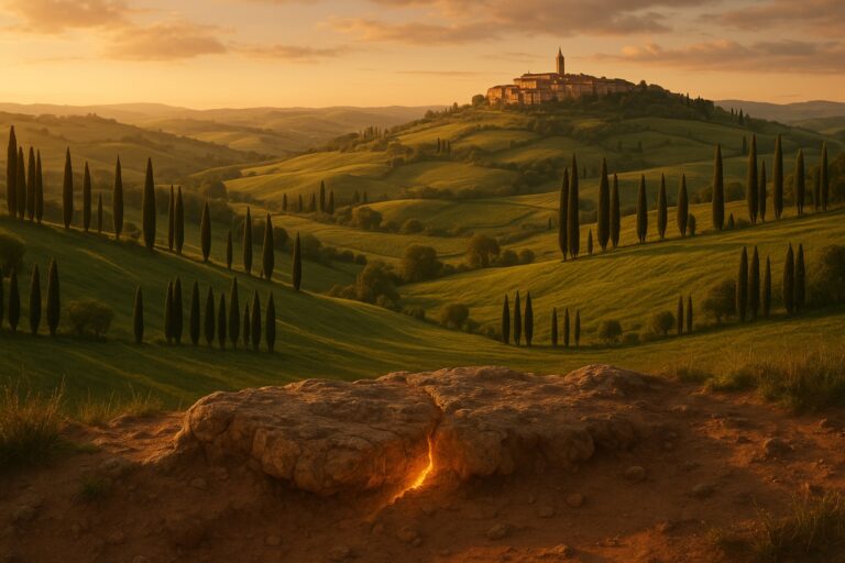 Hidden Magma Reservoir Found Under Tuscany, Italy