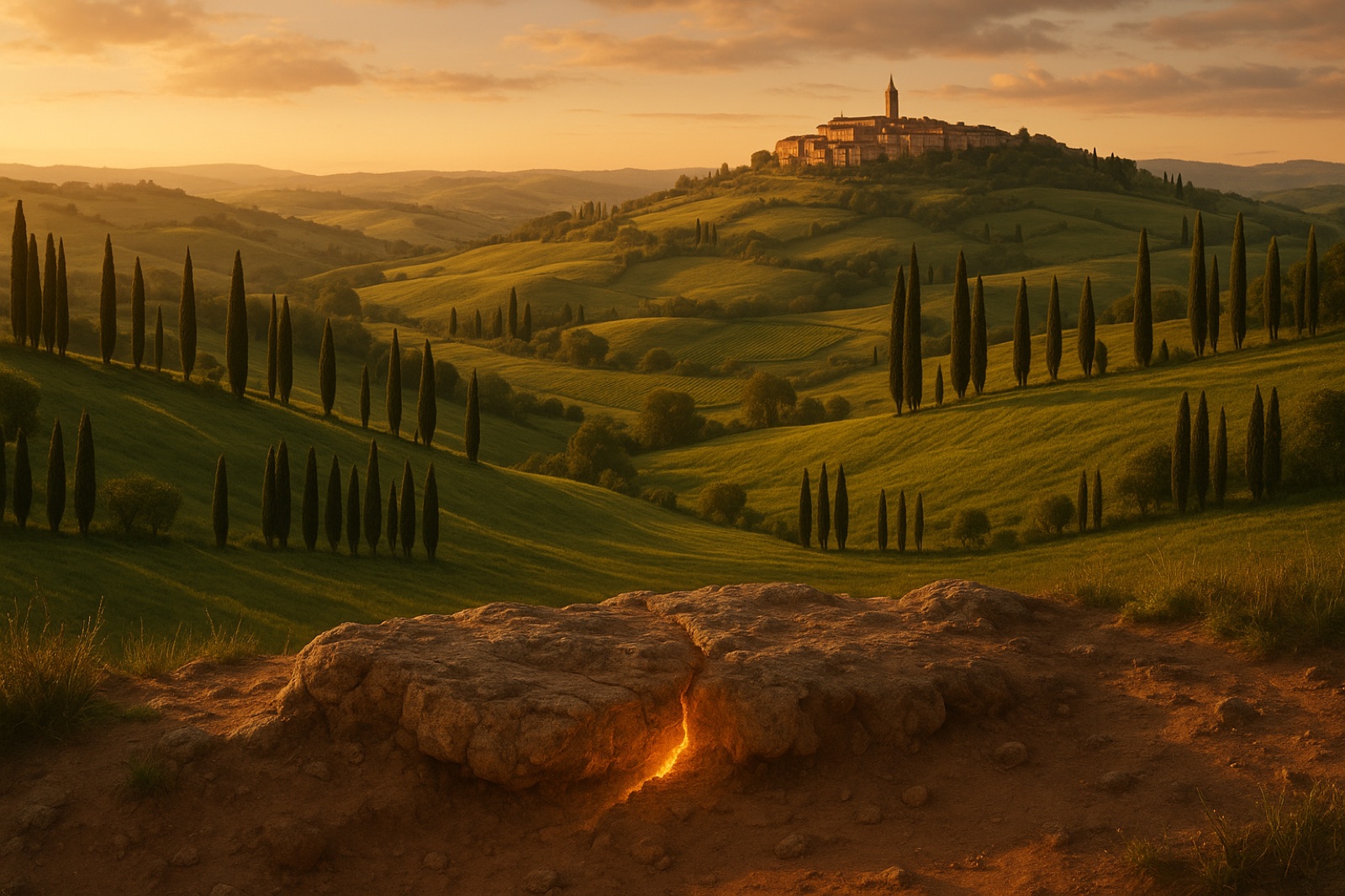 Hidden Magma Reservoir Found Under Tuscany, Italy