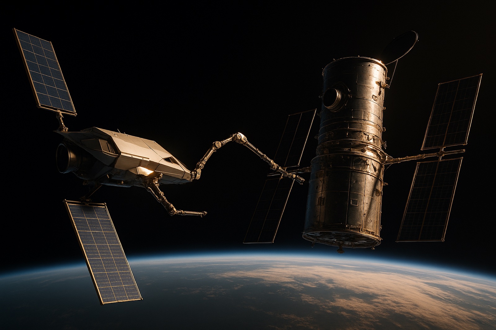 NASA Sent a Spacecraft to Rescue a Falling Telescope. Then the Rescuer Broke, Too.