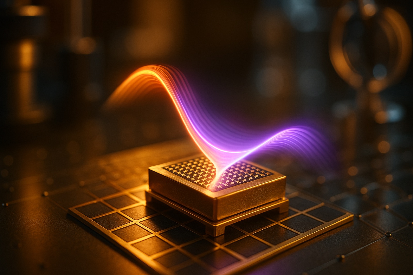 Scientists Just Built a Crystal That Controls Light Itself — In Trillionths of a Second