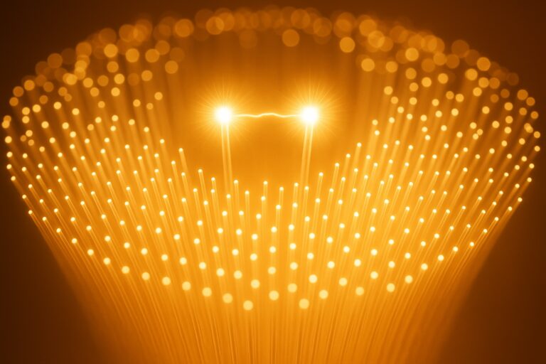 Physicists Proved Two Particles Stay Connected Through a City’s Busiest Cable