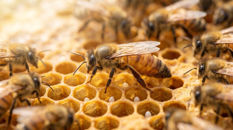 Queen Bees and Pesticides: The Survival Trick in Their Eggs