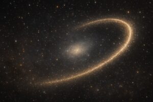 Stellar Stream Reveals Dark Matter in a Distant Galaxy
