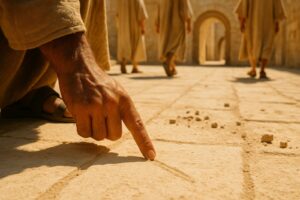 What Did Jesus Write in the Sand? The Answer Nobody Kept