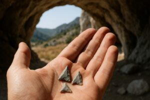 80,000-Year-Old Arrowheads Smaller Than a Thumbnail