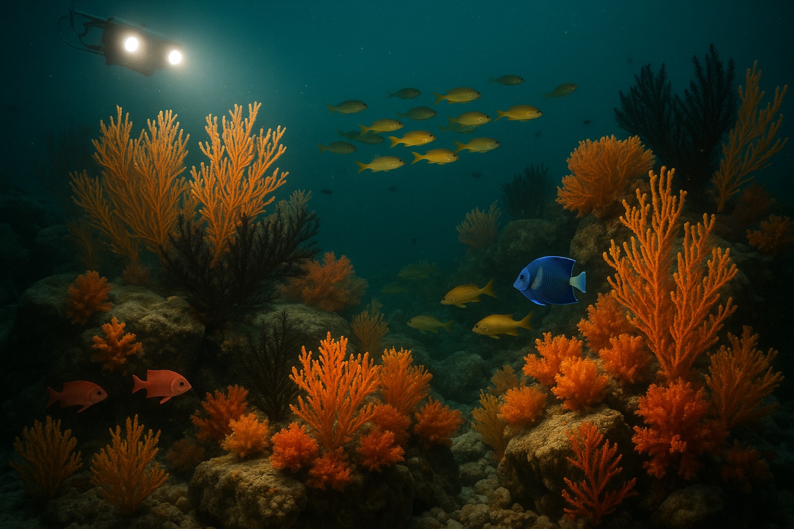 A Coral Reef Thought Dead for 60 Years Is Alive Off Benin