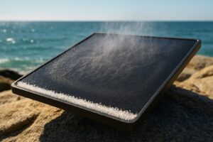 Desalination Without Brine: The Salt Comes Out Solid