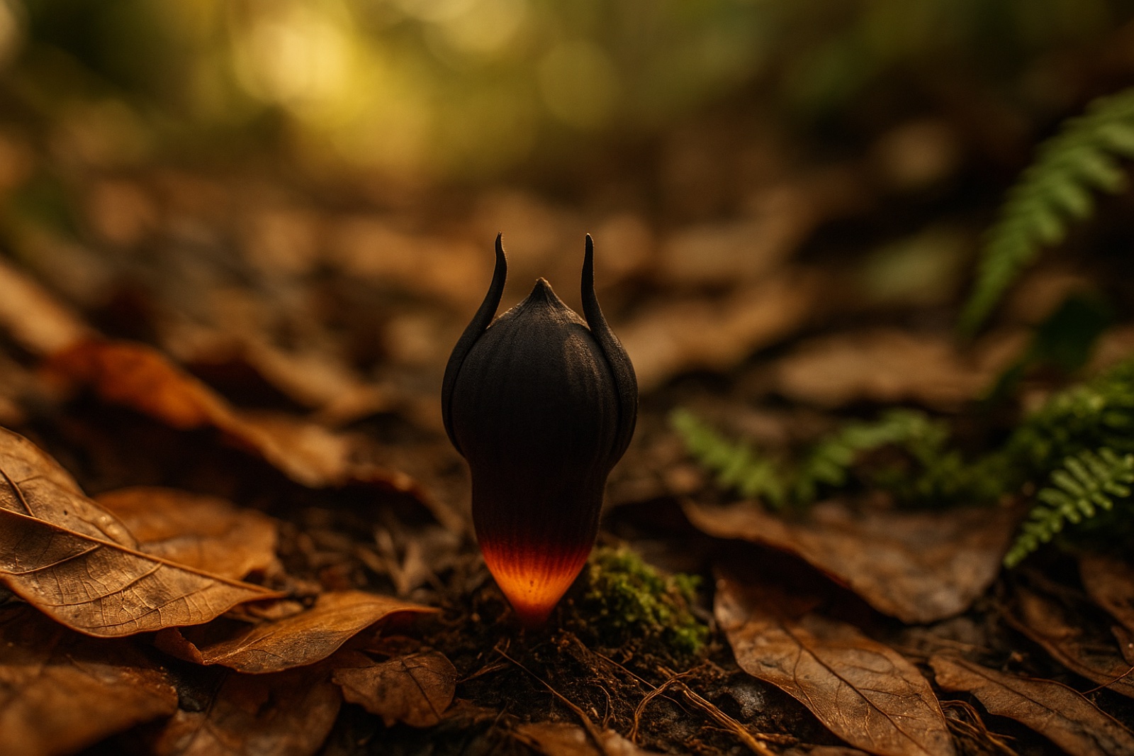 Devil Flower: The Black Bloom That Lives Underground in Thailand