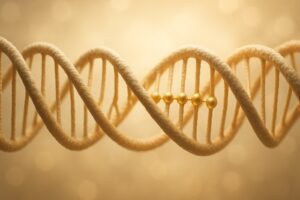 DNA Strands Zipping Together: The Tiny Bridge That Holds Both