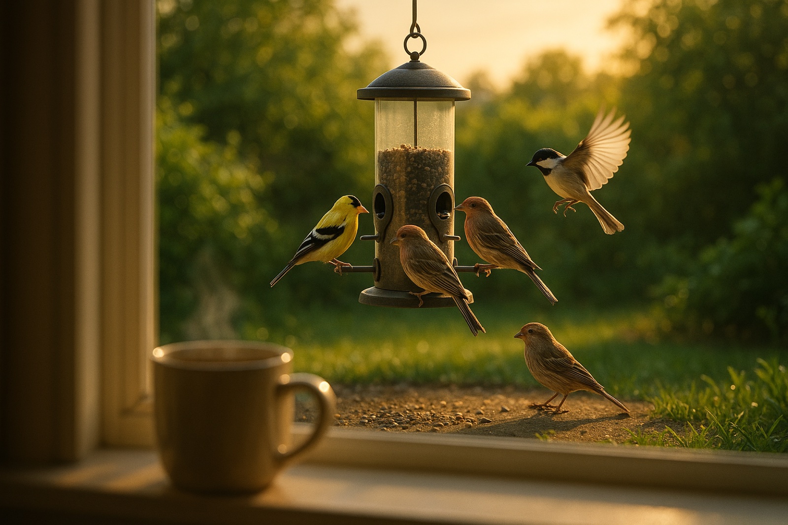 Does Feeding Birds Make You Happier? A New Study's Surprise