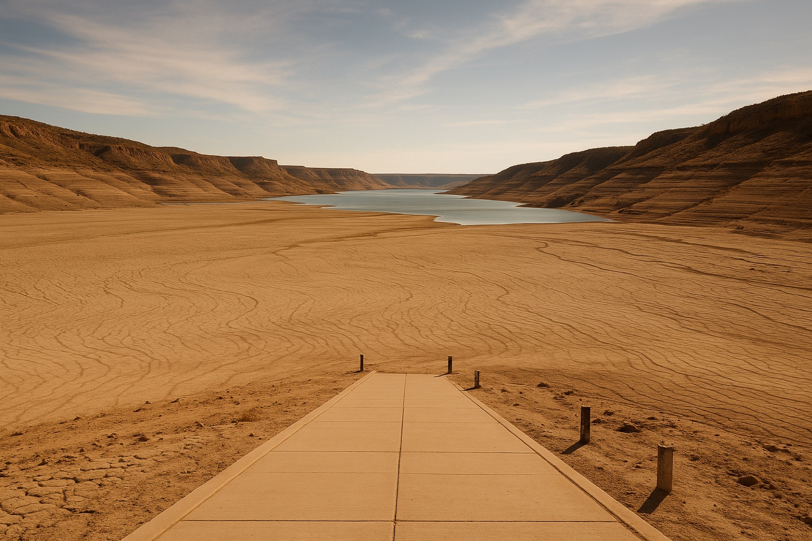 Elephant Butte Reservoir Hit 1.4% — Then Stopped Falling