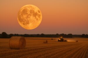 The Harvest Moon Rises September 26. It Isn't Bigger — It's Just on Time