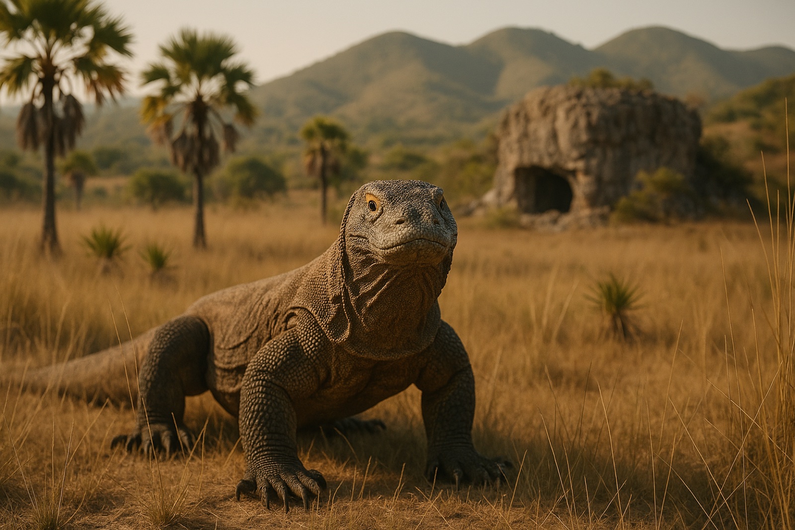 Did Hobbit Humans Live on Komodo Dragon Leftovers?