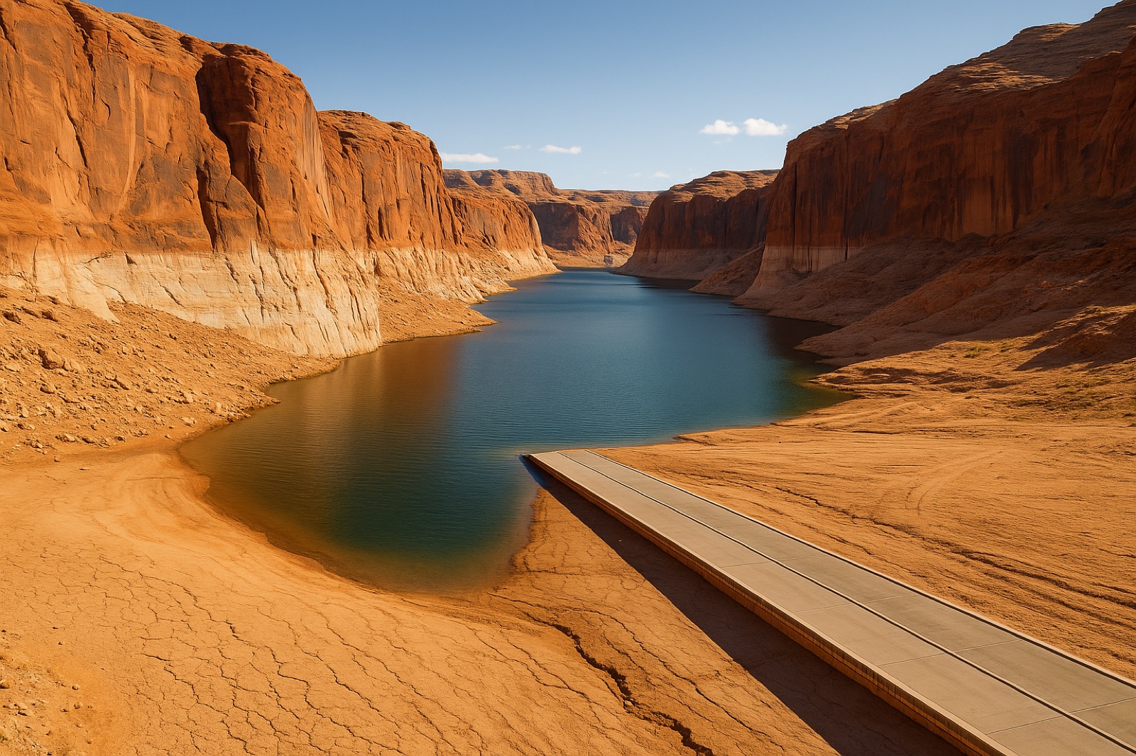 Lake Powell Hit a Record Low. The Snow Fell, but the Water Never Arrived