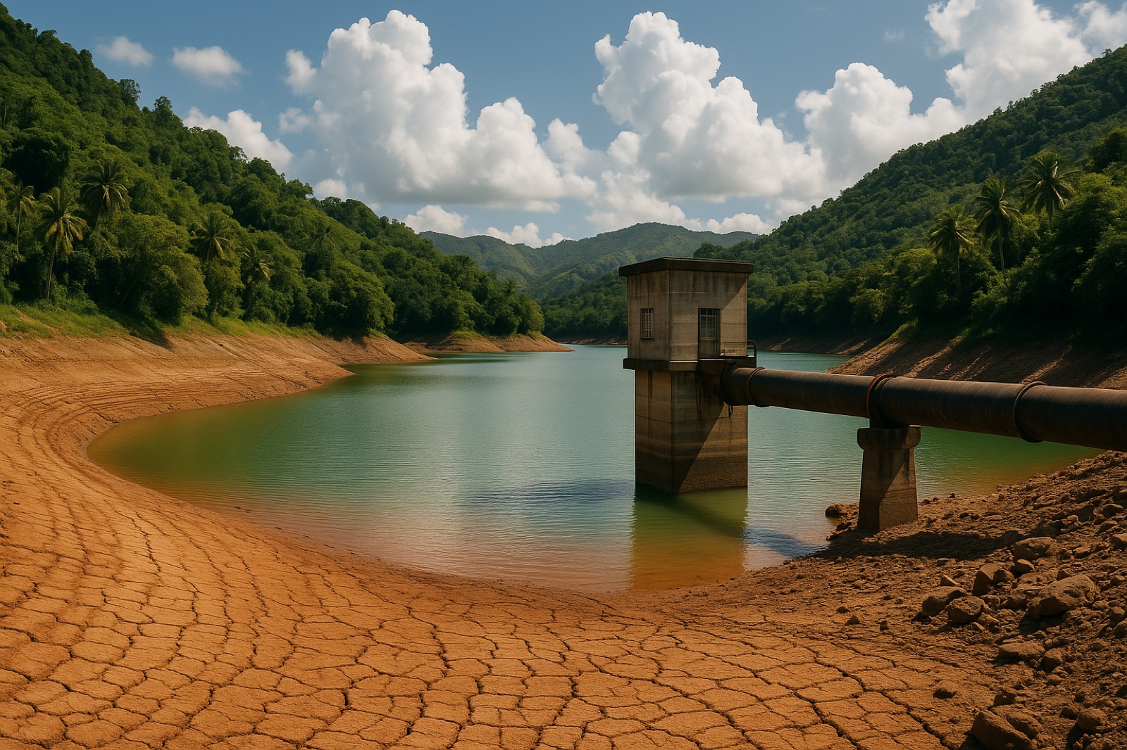 Puerto Rico Drought: Half the Water Never Arrives