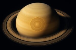 Saturn's Decagon: A 10-Sided Shape That Wasn't There Before