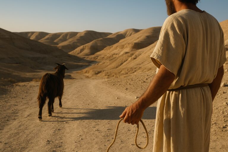 Scapegoat in the Bible: It Meant the Opposite of Blame