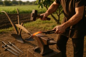 What Does Swords Into Plowshares Mean? The Half Nobody Carves