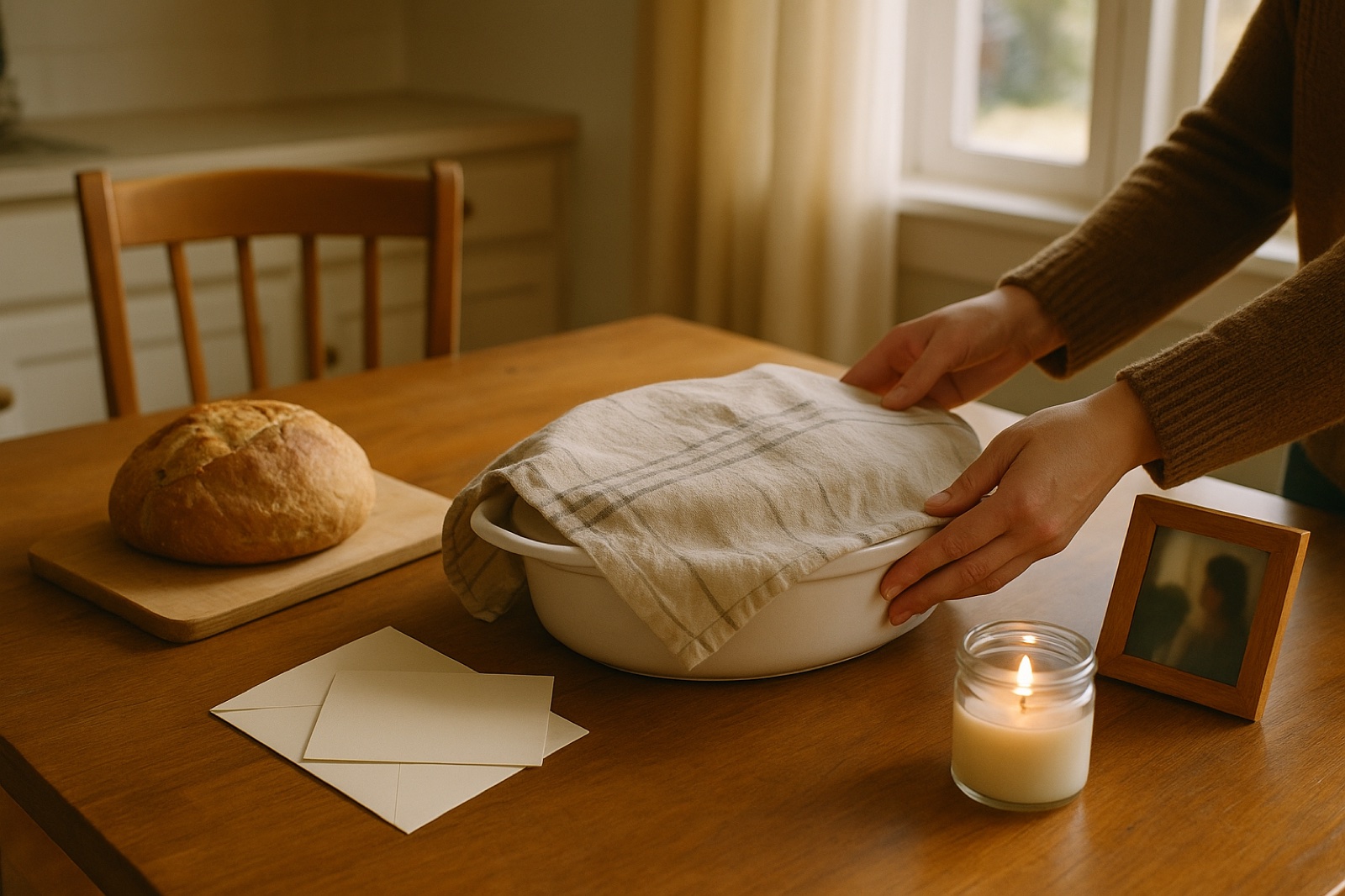 Sympathy Gift Ideas: What Job's Family Brought to His Table