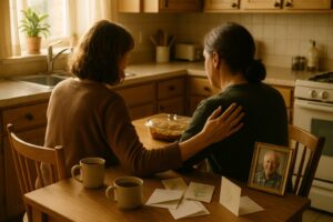 What to Say to Someone Who Lost a Parent: Stay Past the Funeral
