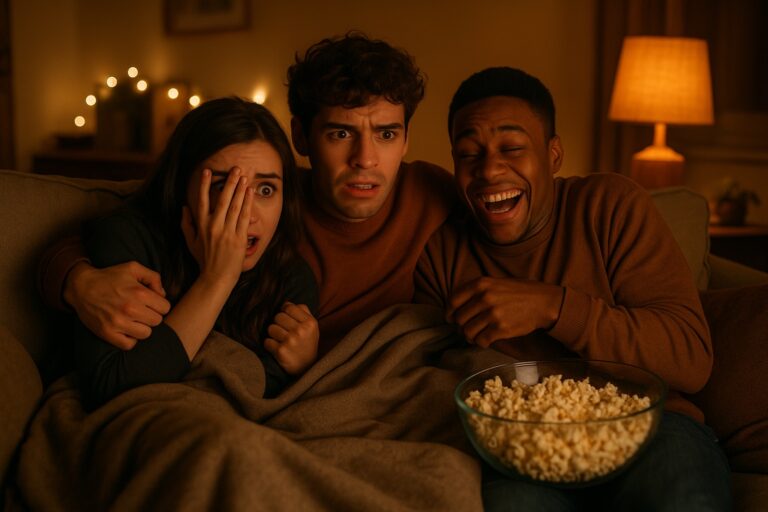 Why Do People Like Scary Movies? Scared, But Not Too Scared