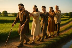 Blind Leading the Blind Meaning: Jesus Pointed It Inward