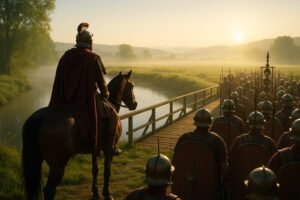 Crossing the Rubicon Meaning: Caesar Crossed Once. Jesus Chose Daily.
