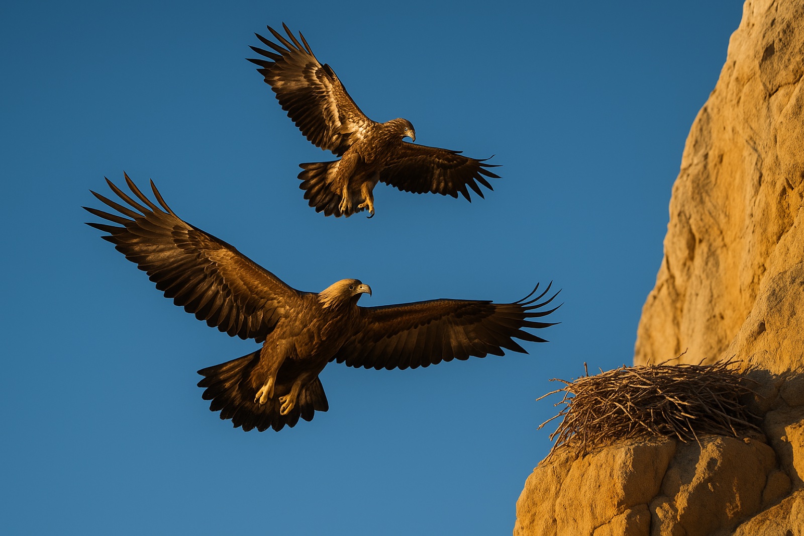 Empty Nest: Why the Eagle in Deuteronomy Flies Underneath