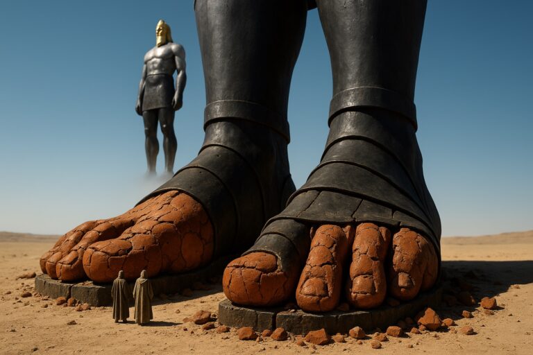 Feet of Clay Meaning: The Bible Says Iron Mixed With Clay