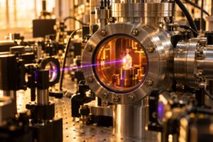 The Nuclear Clock That Catches Its Own Drift
