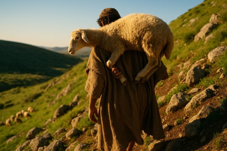 Parable of the Lost Sheep: The Sheep Never Walks Home