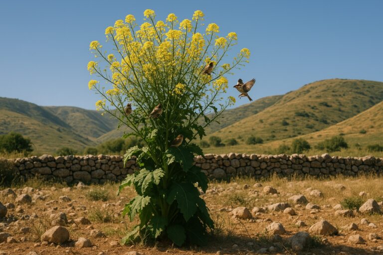Parable of the Mustard Seed: The Point Is the Birds